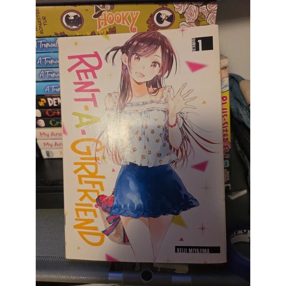 Rent a girlfriend vol 1 anime manga comic book